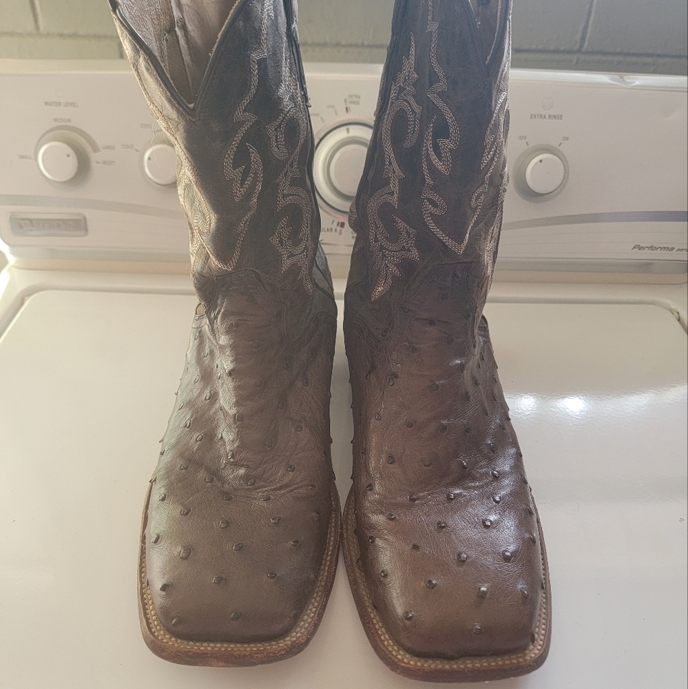 Men's JB Dillon Ostrich Skin Boots